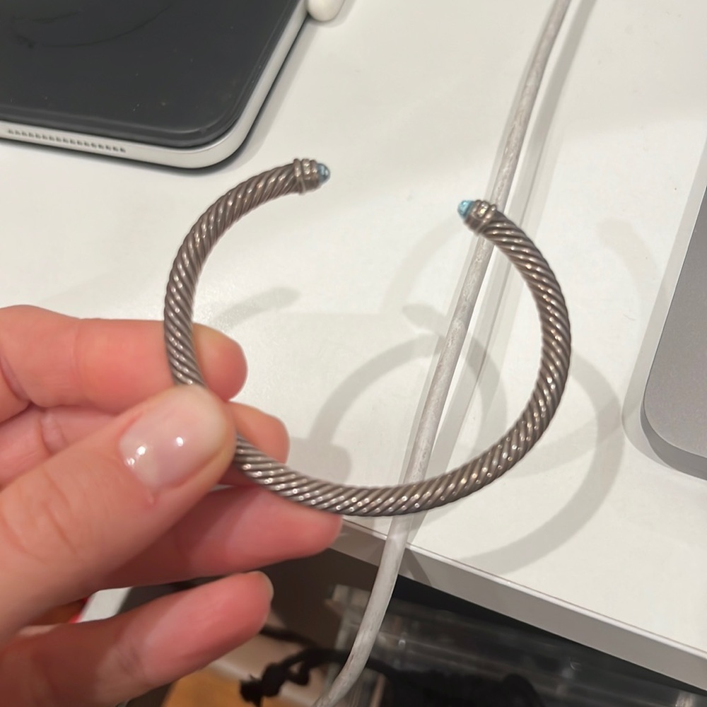 Classic cable David yurman bracelet.